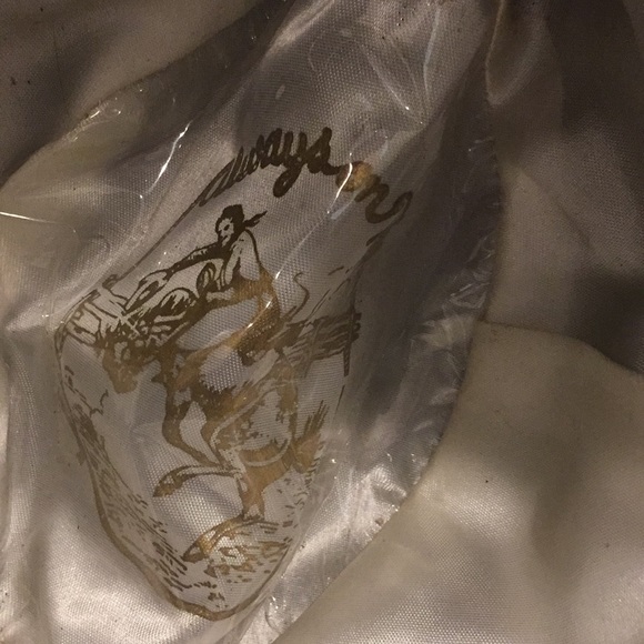 vtg Always On Top Black sz M Virgin Wool felt hat - Picture 7 of 11